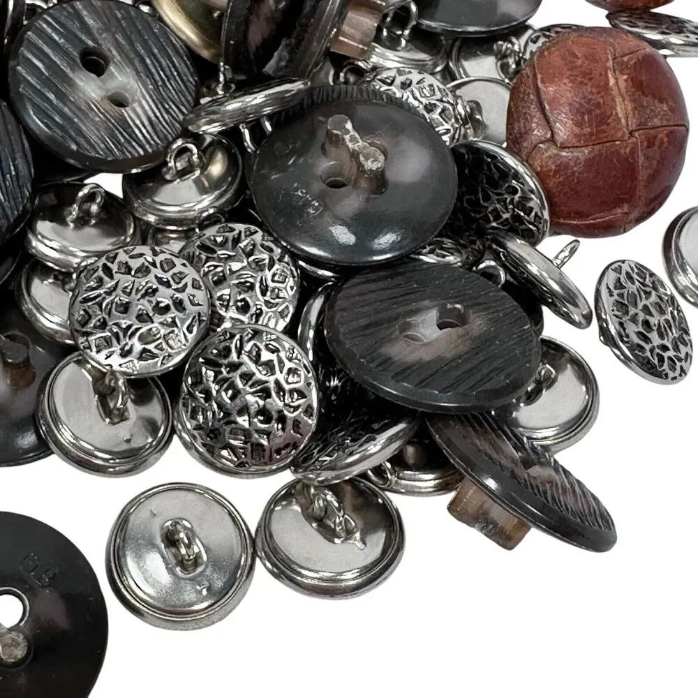 Vintage Mismatched Loose Button Lot Some Full Sets Variety Colors Sizes Sewing‎